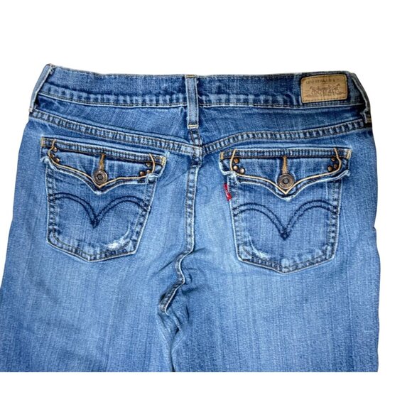 Levi's Blue Boot Cut Jeans for Women - Picture 3 of 6